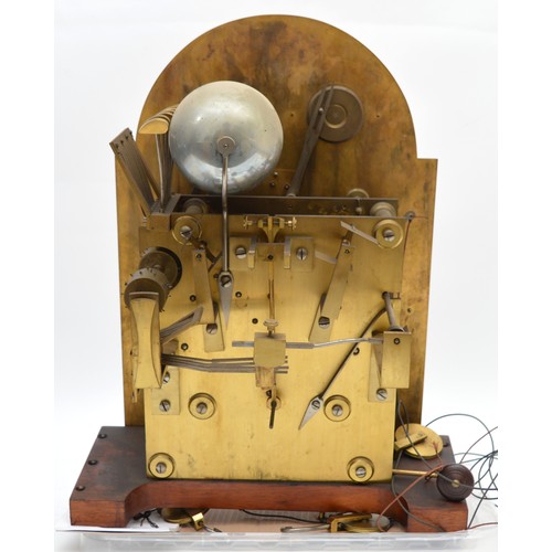 424 - Maples & Co., London, a fine late 19th century satinwood three train musical longcase clock, the 12