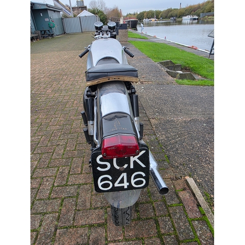 301 - 1962 BSA Gold Star DBD34, 500cc, Clubman trim. Registration number SCK 646. Frame number CB32 11129.... 