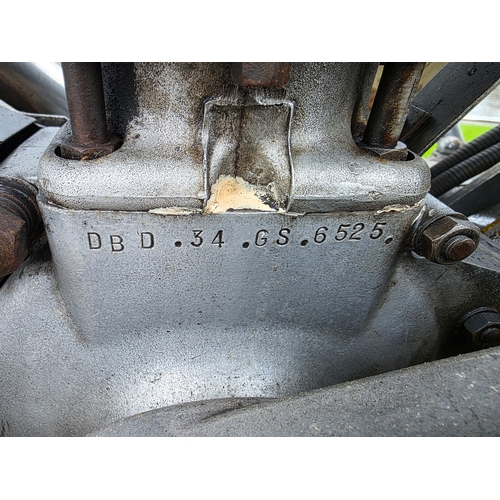 301 - 1962 BSA Gold Star DBD34, 500cc, Clubman trim. Registration number SCK 646. Frame number CB32 11129.... 