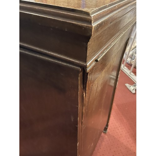 40 - Two early 20th century wind-up cabinet gramophones, comprising a Salon Decca and a Columbia, in need... 
