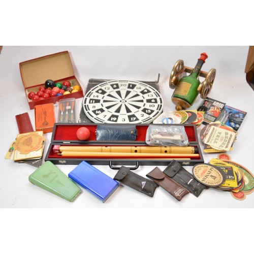 A collection of fifteen sets of darts, to include 1970s Unicon feather ...