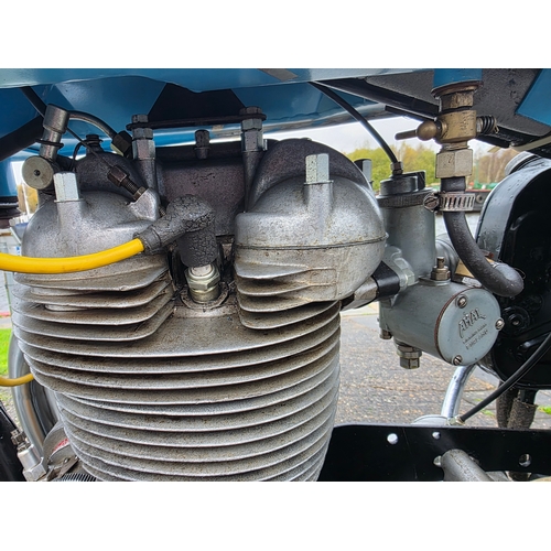 304 - 1956 AJS 18CS Scrambler, 497cc. Registration number not registered. Frame number overpainted. Engine... 