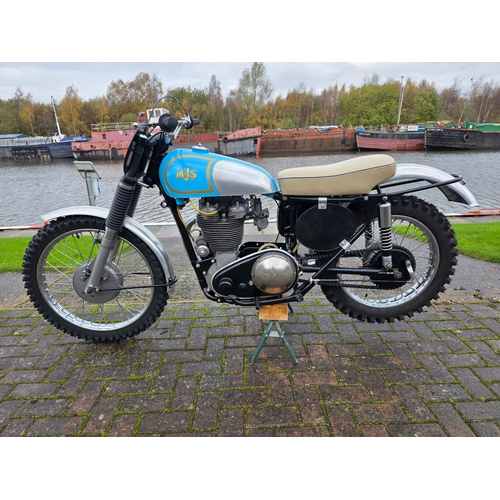 304 - 1956 AJS 18CS Scrambler, 497cc. Registration number not registered. Frame number overpainted. Engine... 