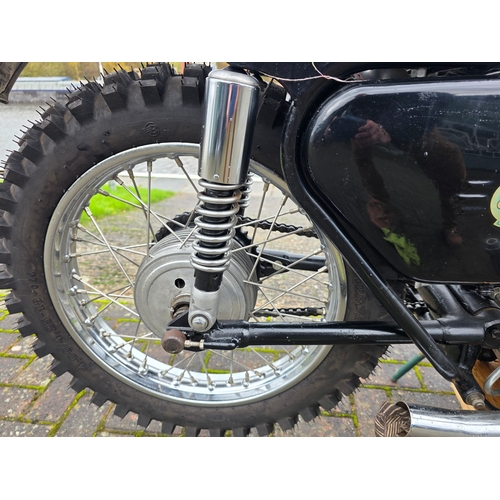 304 - 1956 AJS 18CS Scrambler, 497cc. Registration number not registered. Frame number overpainted. Engine... 