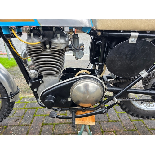 304 - 1956 AJS 18CS Scrambler, 497cc. Registration number not registered. Frame number overpainted. Engine... 