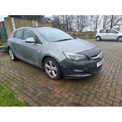 2011 Vauxhall Astra SRi, 1596cc. Registration number YY11 OBB. VIN number WOLPF6ED1BG132690.
One owner, V5C, three keys, Full Vauxhall Main Dealer Service history, ten stamps in the service book and copies of the invoices, last at 39,769 miles in 2022, c.40,000 miles, old MOT's, original purchase order for £15,400, various Astra promotional booklets.
Battery is dead, car starts on a booster pack but runs poorly, maybe coil pack issues?