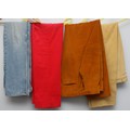 Menswear Pakeman Catto & Carter corduroy trousers, button front