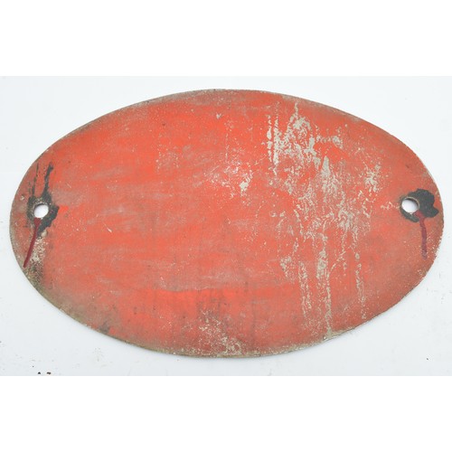 42 - Rhodesia Railways oval alloy cabside number 1723 - carried by A Class DE7 diesel-electric co-co loco... 