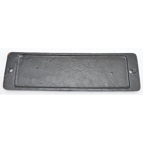 33 - Cast-iron replica G.W.R. steam locomotive smokebox number 7006 - original carried by collett 4-6-0 c... 