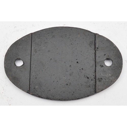 43 - Cast-iron shed-plate 26A Newton Heath (Manchester), closed 1968, 12 x 18cm.

Newton Heath was Lancas... 