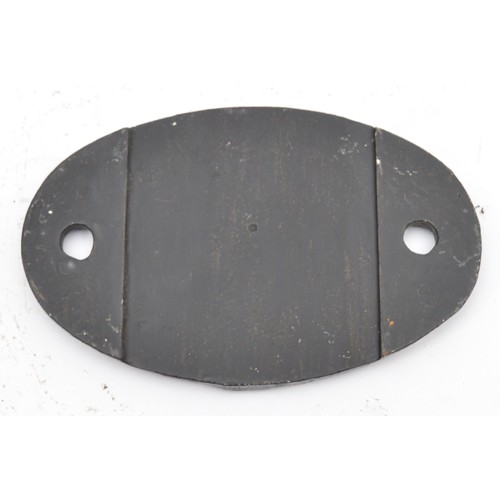 44 - Cast-iron shed-plate 30A Stratford (London), closed 1962, 12 x 18cm.

Of Great Easter Railway, in 19... 