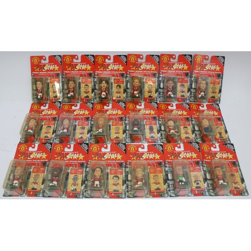 Corinthian Pro Stars; A full set of eighteen Manchester United