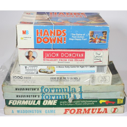 A selection of 1960s and later board games, including four boxed ...