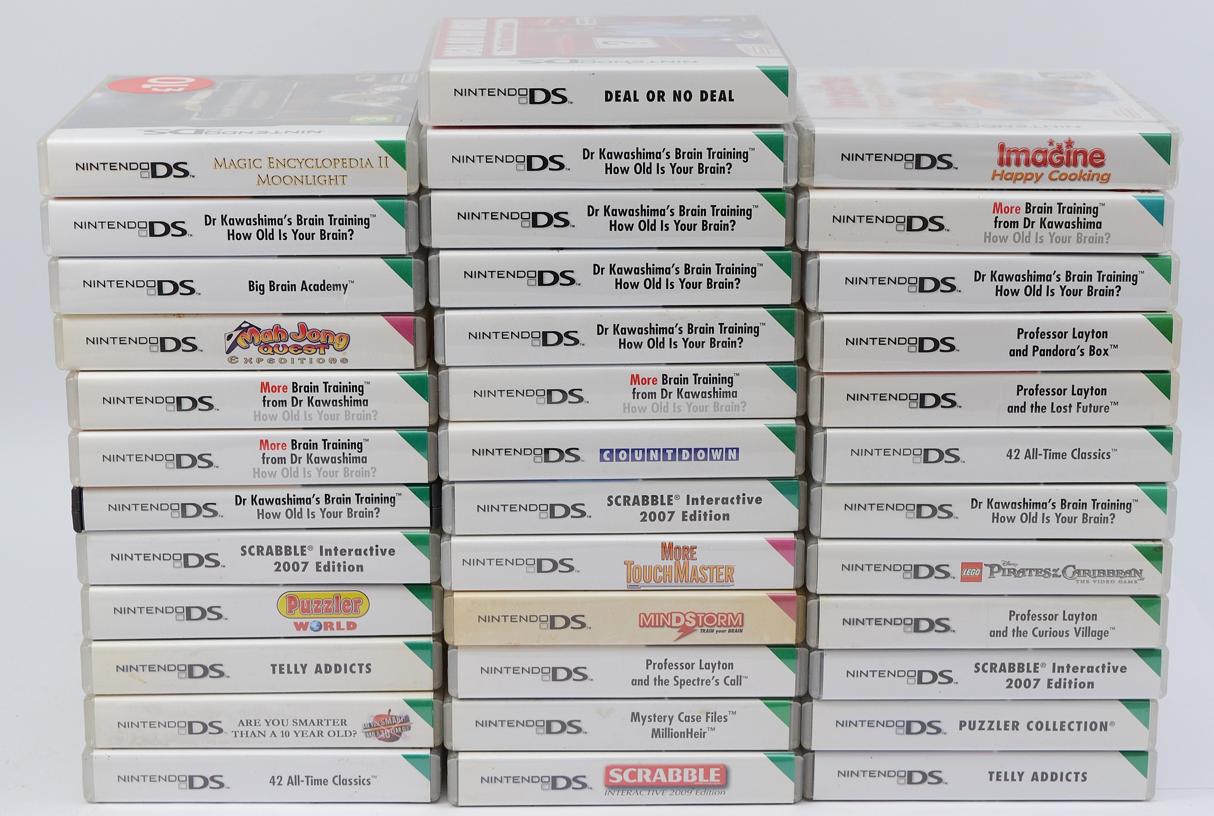 A collection of thirty seven cased Nintendo DS games, titles to include ...