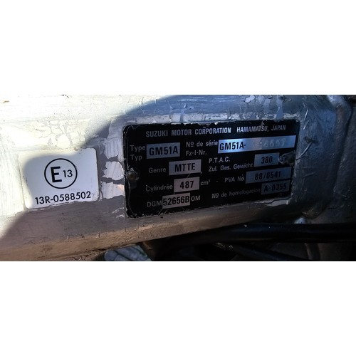 324 - 1994 Suzuki GS500E, 487cc. Registration number M541 XBK. Frame number GM51A-134657. Engine number M5... 