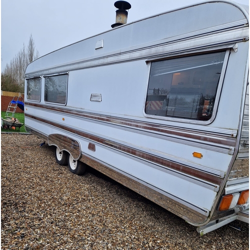 280 - c.1980 Buccaneer of Yorkshire Gypsy or Traveller caravan, PLEASE NOTE VIEWING BY ARRANGEMENT AS IT I... 