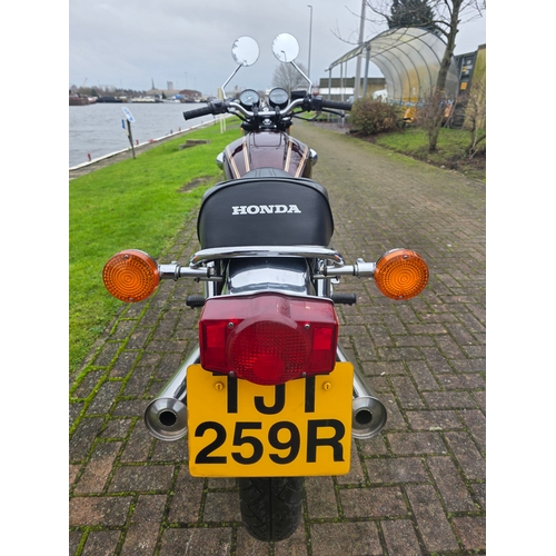 312 - 1977 Honda CB750A, Automatic, 736cc. Registration number TJT 259R. Frame number CB750A 71084668. Eng... 