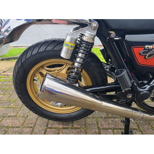 311 - 1981 Honda CB900 Custom, 902cc. Registration number DWR 828W. Frame number SC040XBA118196. Engine nu... 