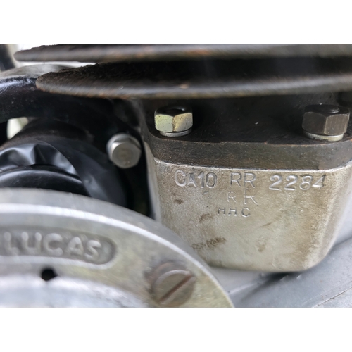 292 - c.1955 BSA A10 Road Rocket 650cc, project. Registration number unregistered. Frame number CA 7451. E... 