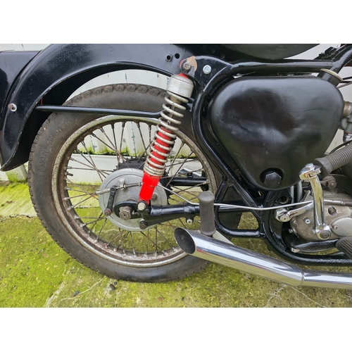 292 - c.1955 BSA A10 Road Rocket 650cc, project. Registration number unregistered. Frame number CA 7451. E... 