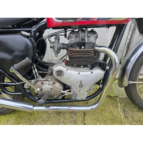 292 - c.1955 BSA A10 Road Rocket 650cc, project. Registration number unregistered. Frame number CA 7451. E... 