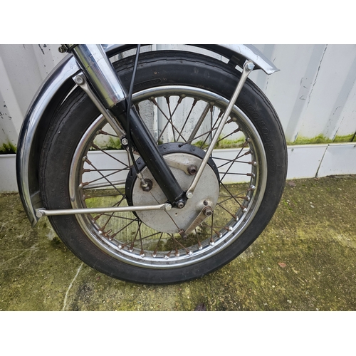 292 - c.1955 BSA A10 Road Rocket 650cc, project. Registration number unregistered. Frame number CA 7451. E... 