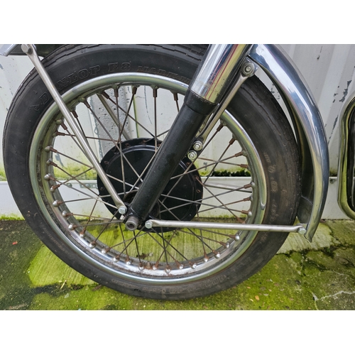 292 - c.1955 BSA A10 Road Rocket 650cc, project. Registration number unregistered. Frame number CA 7451. E... 