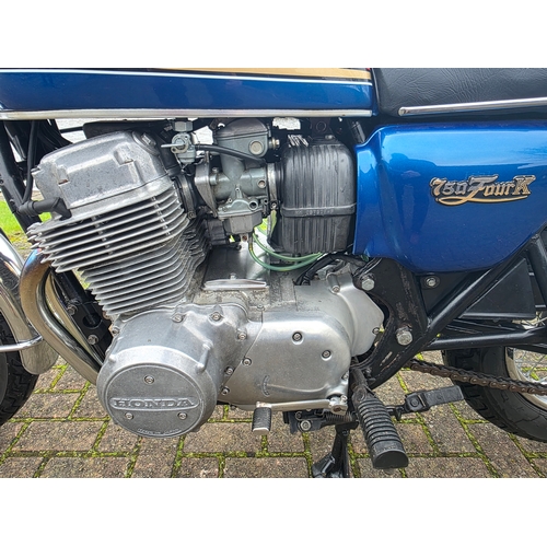 310 - 1976 Honda CB750K, 836cc. Registration number TLJ 521R. Frame number CB750K-2709286. Engine number C... 