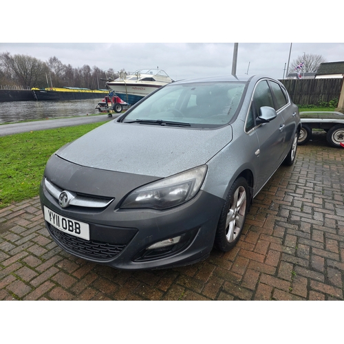 1 - 2011 Vauxhall Astra SRi, 1596cc. Registration number YY11 OBB. VIN number WOLPF6ED1BG132690.
One own... 