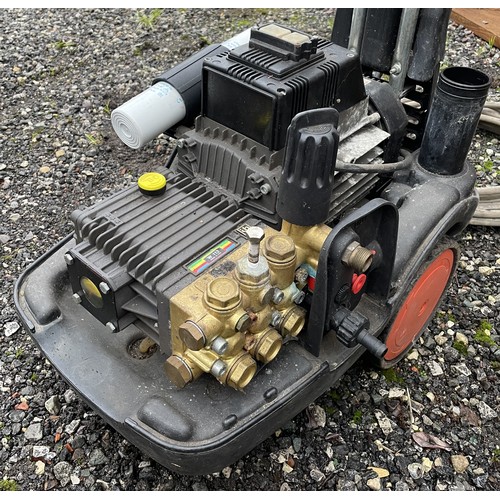 8 - An Interpump TX12 100 industrial pressure washer, 13A 240V, electric, built-in chemical tank and inj... 
