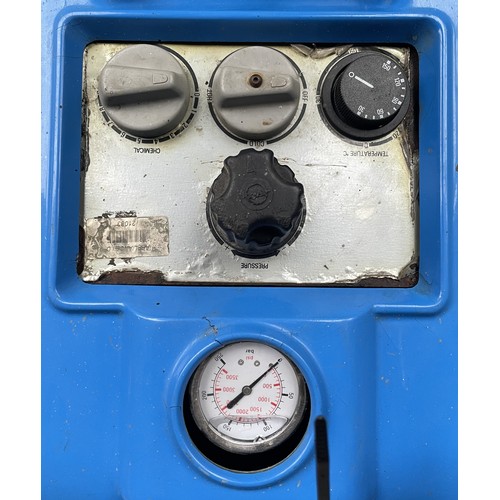 9 - A Wesley Nova hot and cold industrial pressure washer, model no. EHM 1012, electric, diesel heater, ... 