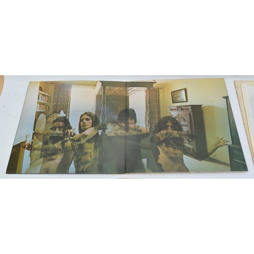 54 - A collection of four Black Sabbath LP's to include Technical Ecstasy, 9102 750, graphical inner trac... 