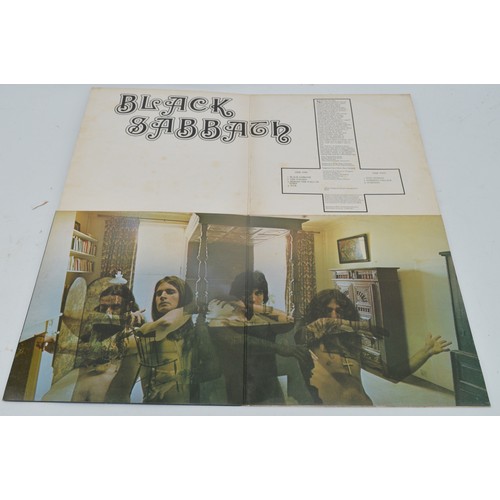 54 - A collection of four Black Sabbath LP's to include Technical Ecstasy, 9102 750, graphical inner trac... 