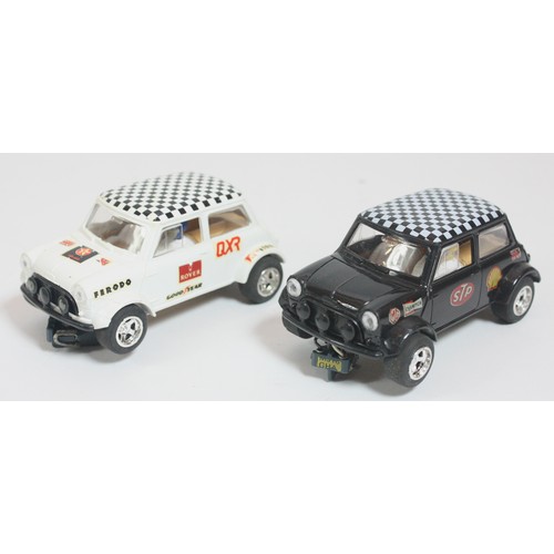 A boxed Scalextric model car racing set 'Rally Cross' with additional ...