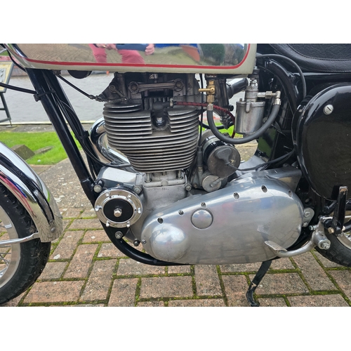 299 - 1954 BSA Gold Star, 350cc, Clubman's Trim. Registration number OON 116. Frame number CB32 438. Engin... 