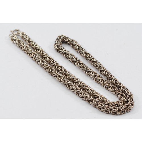 202 - A 925 silver chain, 61cm, 116g