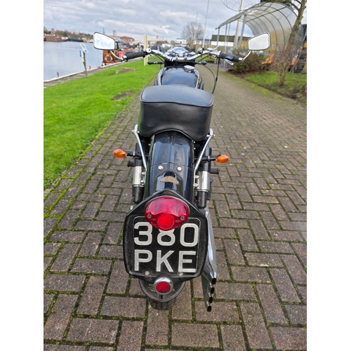294 - 1961 Velocette MSS 499cc. Registration number 380 PKE. Frame number RS 116805. Engine number MSS 129... 