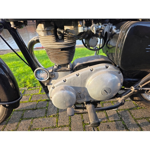 293 - 1959 Matchless G3, 350cc. Registration number 214 CTX, (non transferrable). Frame number painted ove... 