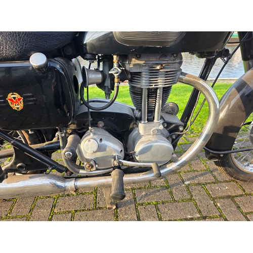 293 - 1959 Matchless G3, 350cc. Registration number 214 CTX, (non transferrable). Frame number painted ove... 