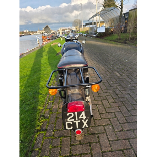 293 - 1959 Matchless G3, 350cc. Registration number 214 CTX, (non transferrable). Frame number painted ove... 