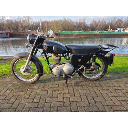 293 - 1959 Matchless G3, 350cc. Registration number 214 CTX, (non transferrable). Frame number painted ove... 