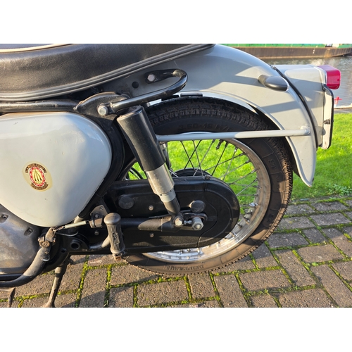 295 - 1958 BSA B33, 499cc. Registration number 550 UYG (non transferrable). Frame number FB31 1532. Engine... 