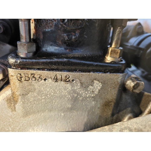 295 - 1958 BSA B33, 499cc. Registration number 550 UYG (non transferrable). Frame number FB31 1532. Engine... 
