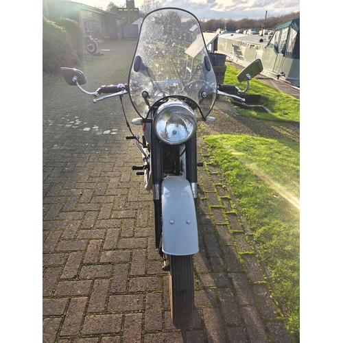 295 - 1958 BSA B33, 499cc. Registration number 550 UYG (non transferrable). Frame number FB31 1532. Engine... 