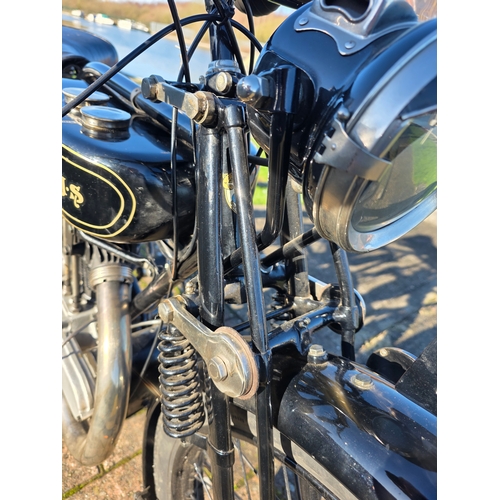 321 - 1927 AJS H7 Big Port 350cc. Registration number DS 1300 (Transferrable). Frame number H7 5159. Engin... 