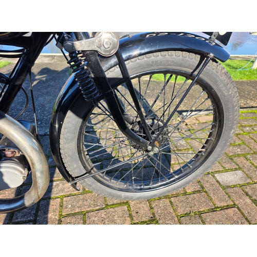 321 - 1927 AJS H7 Big Port 350cc. Registration number DS 1300 (Transferrable). Frame number H7 5159. Engin... 