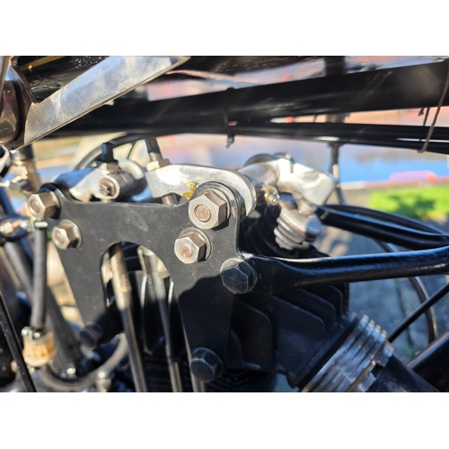 321 - 1927 AJS H7 Big Port 350cc. Registration number DS 1300 (Transferrable). Frame number H7 5159. Engin... 