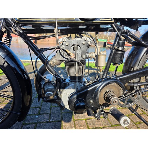 321 - 1927 AJS H7 Big Port 350cc. Registration number DS 1300 (Transferrable). Frame number H7 5159. Engin... 