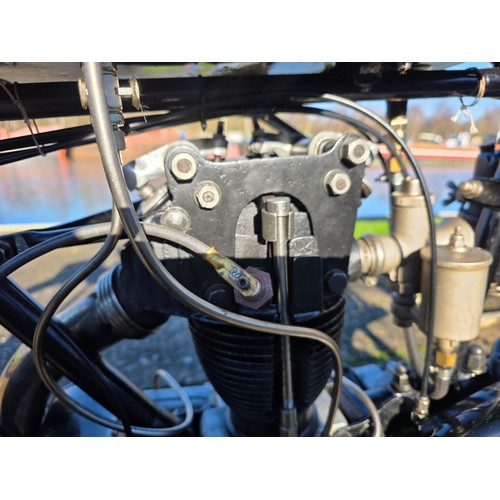 321 - 1927 AJS H7 Big Port 350cc. Registration number DS 1300 (Transferrable). Frame number H7 5159. Engin... 