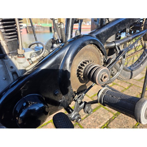 321 - 1927 AJS H7 Big Port 350cc. Registration number DS 1300 (Transferrable). Frame number H7 5159. Engin... 